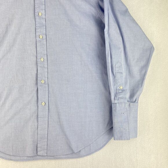 Polo Ralph Lauren Philip Men's 16.5 -33 Blue Oxford L Sleeve Button Down Shirt - Picture 6 of 16